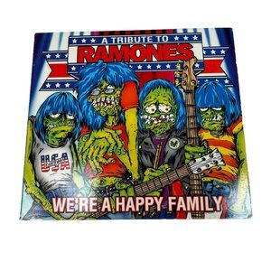 We’re A Happy Family Tribute To The Ramones CD Garbage Pretenders KISS Green Day